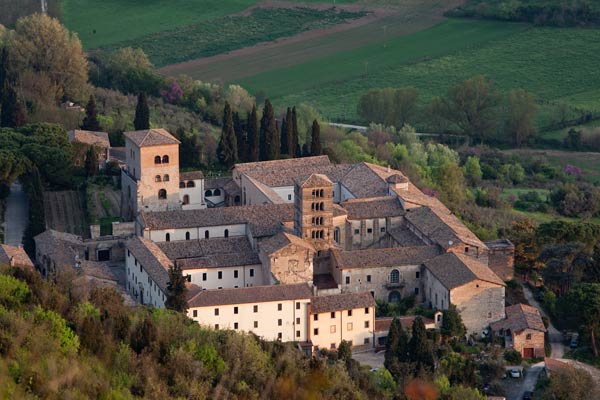 Abbaye de Farfa, photographie originale