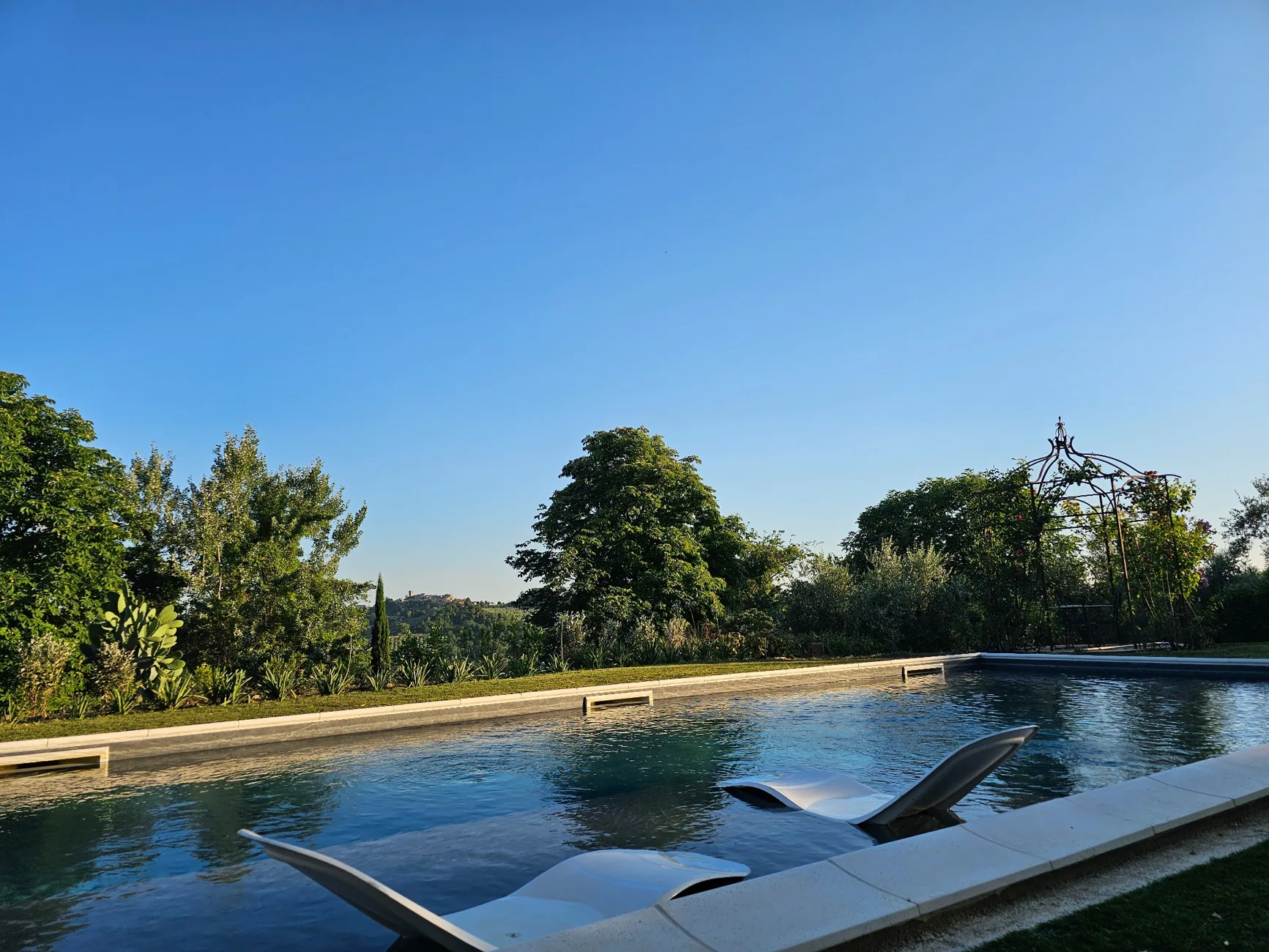 Private swimming pool
